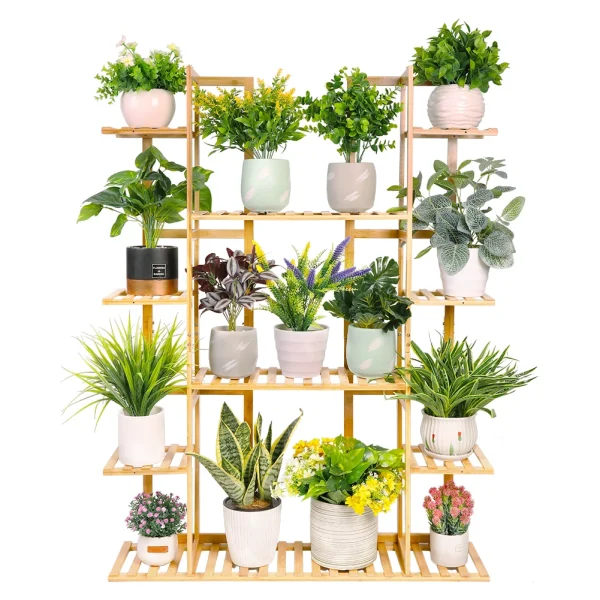 Bamboo Plant Stand for Indoor Plants