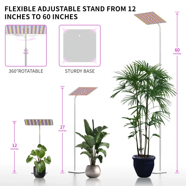 Full Spectrum Grow Lights for Plants Hydroponic Growing System