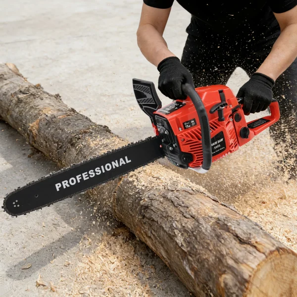 Gas Chainsaw, 2-Stroke Chain Saw