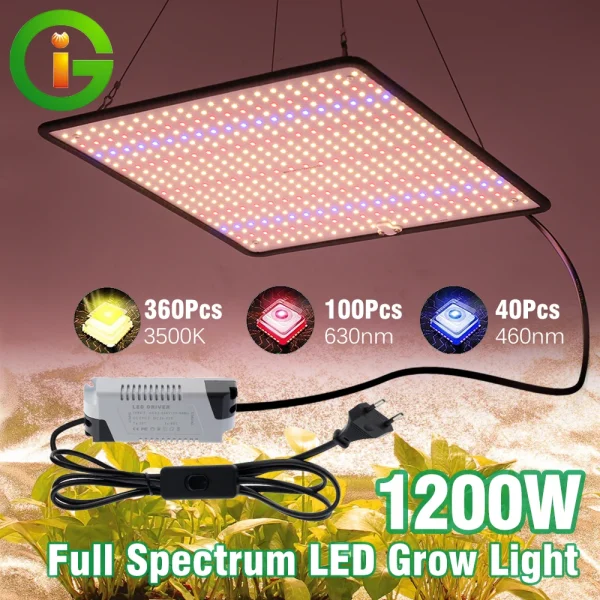 LED Grow Light Full Spectrum For Indoor Grow Tent