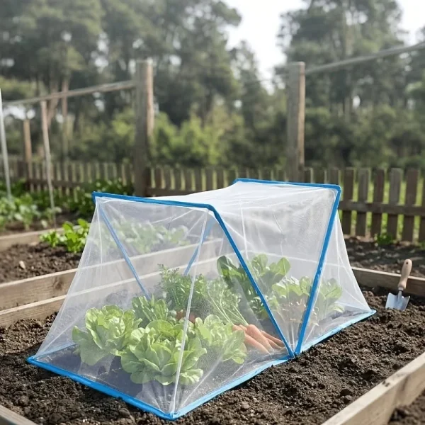 Foldable Garden Cover Mesh Plant Protection Tent