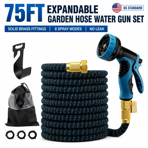Expandable Retractable Flexible Garden Water Hose